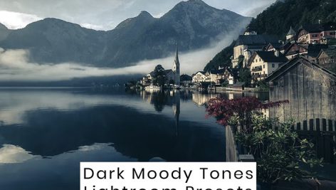 10 پریست لایت روم 2022 حرفه ای تم تیره سینماتیک Dark Moody Tones Lightroom Presets
