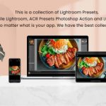 32 پریست لایت روم و اکشن فتوشاپ و لات رنگی عکس غذا Yummy Food Lightroom Presets