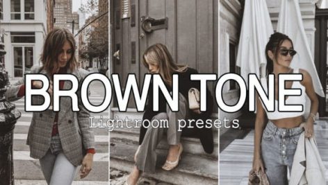 24 پریست لایت روم فوق حرفه ای تم قهوه ای Brown Tone Lightroom Presets