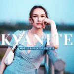 40 پریست لایت روم و پریست کمرا راو و اکشن فتوشاپ تم حرفه ای پرتره Kyanite Lightroom Presets