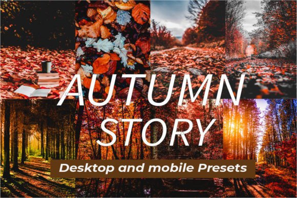 18 پریست لایت روم فوق حرفه ای تم قصه پاییز Autumn Story Lightroom Presets
