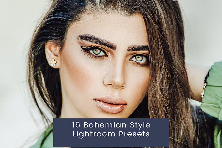 15 پریست لایت روم حرفه ای 2023 پرتره ویژه عکاسان Bohemian Style Lightroom Presets