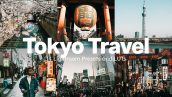 56 پریست لایت روم و لات رنگی تم توکیو Tokyo Travel Lightroom Presets and LUTs