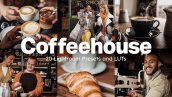 80 پریست لایت روم حرفه ای 2023 تم قهوه خانه Coffeehouse Lightroom Presets and LUTs