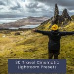 30 پریست لایت روم حرفه ای 2023 سینمایی تم مسافرت Travel Cinematic Lightroom Presets