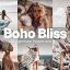 80 پریست لایت روم و لات رنگی 2023 حرفه ای Boho Bliss Lightroom Presets and LUTs