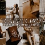 20 پریست لایت روم رنگی سینماتیک فوق حرفه ای تم کاپاچینو Cappucino Lightroom Presets