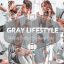 24 پریست لایت روم رنگی سینماتیک حرفه ای عکاسی لایف استایل تم خاکستری Gray Lifestyle Lightroom Presets