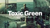 80 پریست لایت روم و لات رنگی 2023 حرفه ای تم سبز سمی Toxic Green Lightroom Presets and LUTs