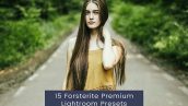 15 پریست لایت روم حرفه ای 2023 تم مزرعه Forsterite Premium Lightroom Presets