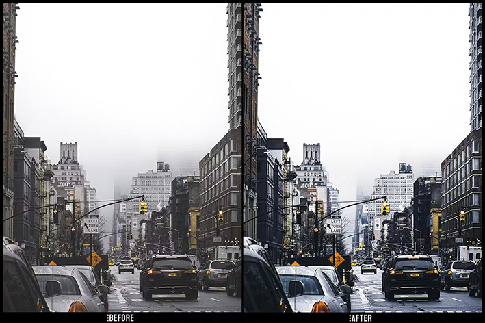 30 پریست لایت روم حرفه ای 2023 و پریست کمرا راو فتوشاپ عکس شهری Urban Presets
